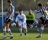 David Blanco fue clave en la derrota del Outes en Zas.
