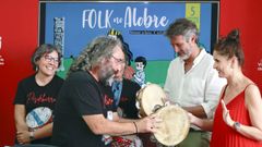 Imaxe da presentaci�n do evento celebrada onte no Concello de Vilagarc�a