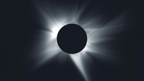 As� se ver� la corona solar en Espa�a durante el eclipse del 12 de agosto
