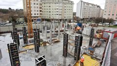 Construcci�n de un edificio en Lugo