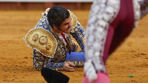 Morante, tras sufrir la cornada el lunes