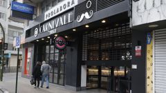 carnivale.La hamburgueser�a no pudo abrir este domingo sus puertas al p�blico, pero sus due�os esperan volver este lunes a la normalidad