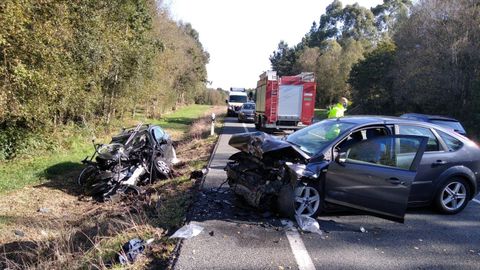 Imagen de archivo de un accidente en el que intervino el GES de Curtis