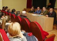 Reuni�n de constituci�n de la Asociaci�n de Horticultores da Costa da Morte, el viernes, en A Laracha. 