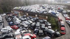 Imagen de archivo de un desguace