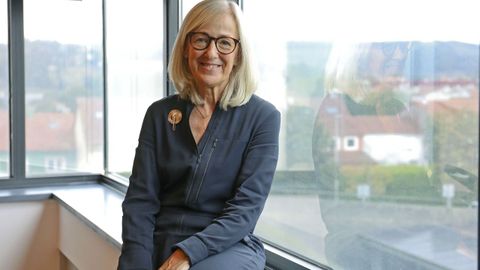 Estrella L�pez-Pardo, directora xeral de Planificaci�n e Reforma Sanitaria