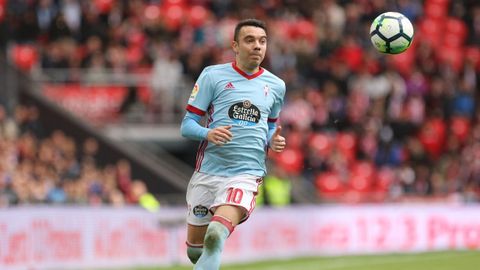 Athletic-Celta (1-1) de Primera el 31 de marzo del 2018.