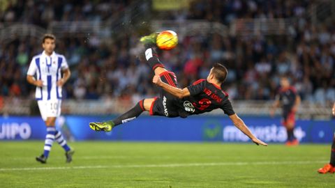 Real Sociedad-Celta (2-3) de Primera el 31 de octubre del 2015.