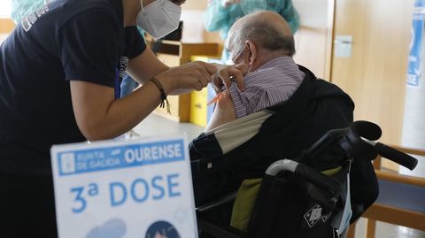 La campaa de vacunacin sigue en marcha en el rea sanitaria de Ourense