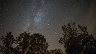 Cielo estrellado desde Monforte.