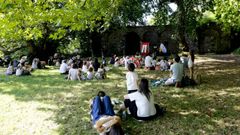 Sesi�n desta edici�n de �Contos no parque� en Bonaval