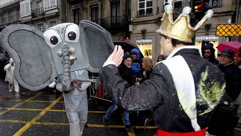 Desfile en Santiago