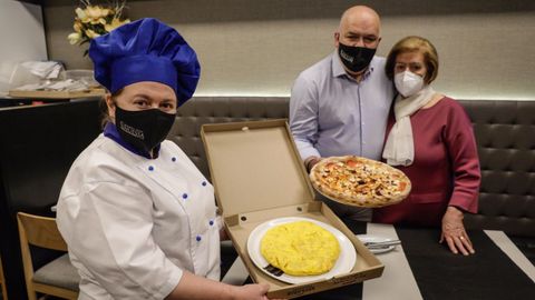 La pizzera Sinuessa tiene la mejor tortilla de Betanzos