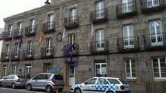 Fachada de la Casa do Concello de Guitiriz