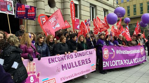 Manifestaci�n en Ourense