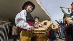 O Milladoiro vive el San Jos� por todo lo alto