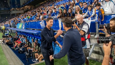 Las mejores im�genes del Real Oviedo ante el Real Madrid