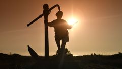 �As� se vivi� el d�a del eclipse en Barbanza!