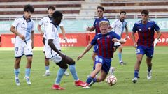 Buba, en el partido de la Copa Federaci�n ante el Derio