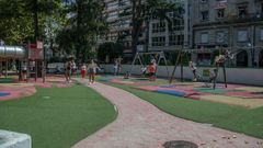 Parque de San L�zaro, en Ourense.