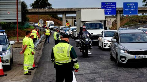 Atascos en el acceso al Ifevi por Conxemar