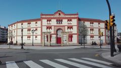 Imagen de archivo de la plaza de toros de Gij�n, El Bibio.