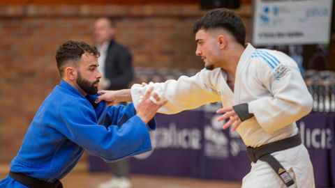 Supercopa de Espa�a de Galicia de Yudo en el pabell�n San Narciso de Mar�n

