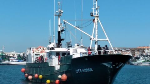 Foto de archivo del Nuevo Salmón, con base en A Guarda, que se hundió a 150 millas al este de las islas Azores