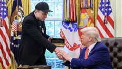 Elon Musk y Donald Trump en una imagen reciente