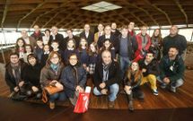 Gala de entrega de premios, en la pasada edici�n del certamen, celebrada en el dolmen de Dombate. 