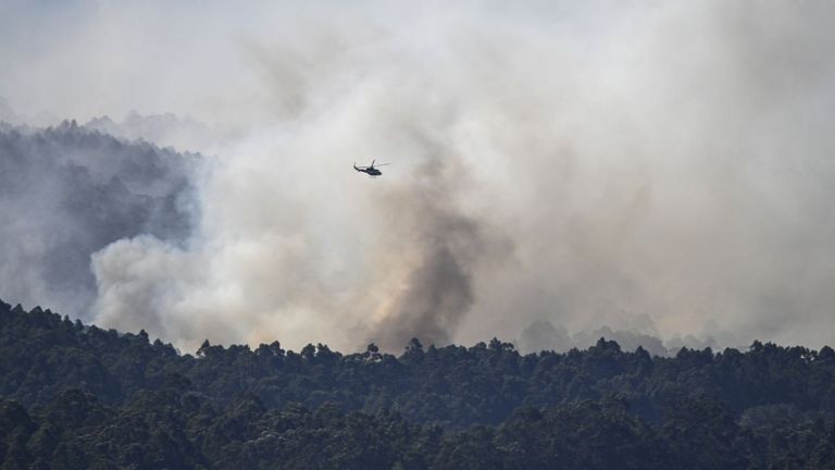 Las dos caras del incendio de Meao