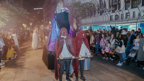 Desfile de Halloween en Ourense.