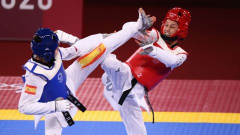 Combate de Adriana Cerezo y la turca Rukiye Yildirim