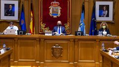 El pleno se celebr� sin la presencia de medios por las nuevas restricciones del covid-19