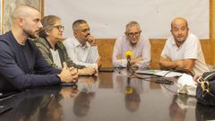 El alcalde compareci� esta ma�ana junto a Daniel Barreiro, Bel�n Lendoiro, Daniel P�rez e Iv�n Andrade