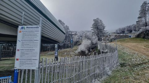 Imagen de las pistas desde el telesilla.