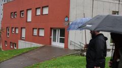 Inmueble en Bilbao donde este madrugada un hombre de 34 a�os ha sido arrestado de madrugada en Bilbao por haber asesinado presuntamente a su pareja