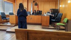 La sobrina nieta de Salvador Aneiros acudi� a declarar al juicio.