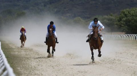 El calor marc las carreras de la jornada de turf en Antela