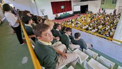 Acto de apertura de curso en el colegio Los Sauces