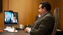 El presidente de la Fundaci�n Caja Rural de Asturias, Fernando Mart�nez.