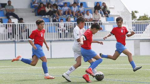 Imagen de un partido de la pasada edicin de la Copa Slvora.