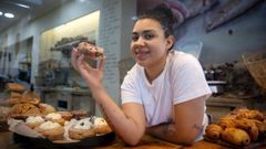 Yamila Novo fundou a panadar�a artesanal Pan e Canela en A Coru�a despois de traballar a idea no viveiro de empresas do CIFP Paseo das Pontes