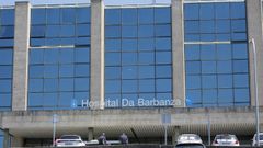 Imagen de archivo de la fachada del hospital comarcal.