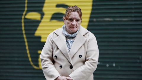 Charo González, vecina de Ponteareas que sobrevivió al accidente de autobús de la Nochebuena del 2022