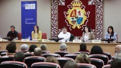 Debate electoral con Arroxo, M�ndez, Candia y Louzao
