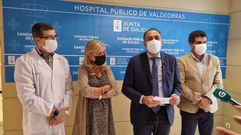 Comesa�a estuvo de visita en el Hospital Comarcal de Valdeorras