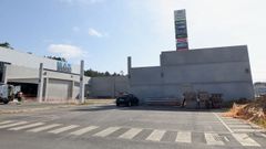 As� est�n los trabajos en el parque comercial.