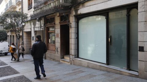 Calle Cardenal Quevedo, Ourense.