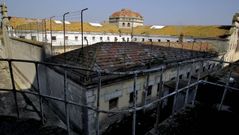 El edificio de la c�rcel, en estado semirruinoso